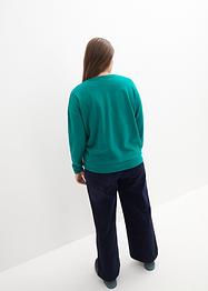 Sweater met borduursel, bpc bonprix collection