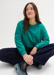 Sweater met borduursel, bpc bonprix collection