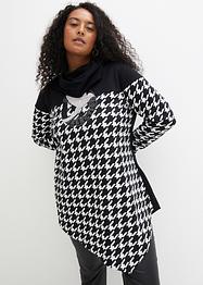 Sweater met puntige onderrand, bpc selection