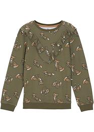 Meisjes sweater met volant, bpc bonprix collection