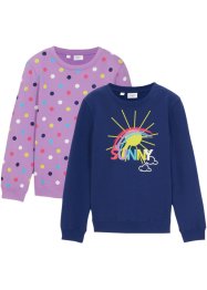 Meisjes sweater (set van 2), bpc bonprix collection
