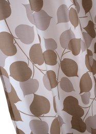 Gordijn van gerecycled polyester met bladerprint (1 stuk), bpc living bonprix collection
