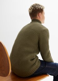 Jongens gebreide trui met opstaande kraag, bpc bonprix collection