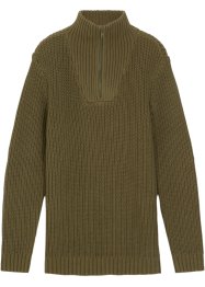 Jongens gebreide trui met opstaande kraag, bpc bonprix collection