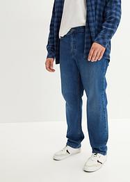 Classic fit stretch jeans, tapered (set van 2), John Baner JEANSWEAR