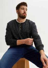 Sweater met knoopsluiting, John Baner JEANSWEAR