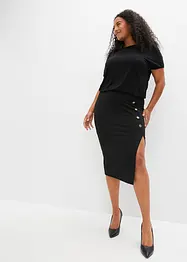 Rok met knoopsluiting, bonprix