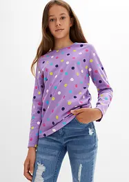 Meisjes longsleeve (set van 3) van biologisch katoen, bonprix