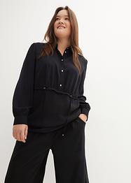 Blouse met plooitjes in de taille, bpc bonprix collection