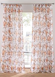 Transparant gordijn met bloemenprint (1 stuk), bpc living bonprix collection
