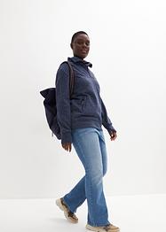 Fleece trui met schipperskraag, bpc bonprix collection