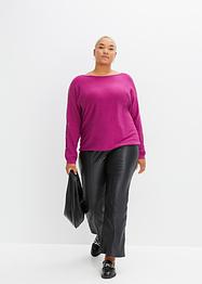 Trui met applicatie van viscose, BODYFLIRT