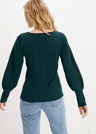 Trui met ballonmouwen van viscose, BODYFLIRT