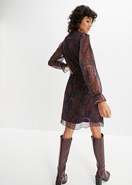 Gedessineerde mesh jurk, BODYFLIRT