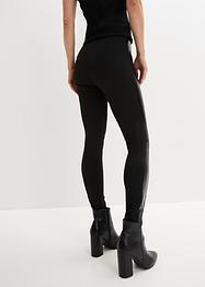 Legging met imitatieleer, BODYFLIRT