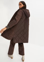 Korte coat met capuchon en stiksels, bpc bonprix collection