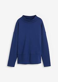 Sweater met opstaande kraag van biologisch katoen, bpc bonprix collection