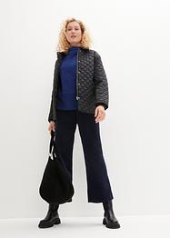 Sweater met opstaande kraag van biologisch katoen, bpc bonprix collection