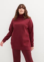 Sweater met col van biologisch katoen, bpc bonprix collection