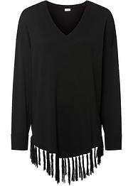 Poncho met franjes, BODYFLIRT boutique