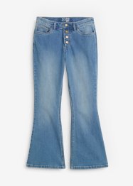 Stretch jeans met biologisch katoen, flared, John Baner JEANSWEAR