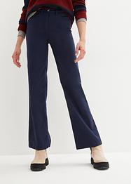 High waist stretch broek, wijde pijpen, bpc bonprix collection