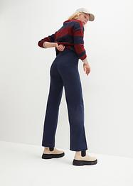 High waist stretch broek, wijde pijpen, bpc bonprix collection