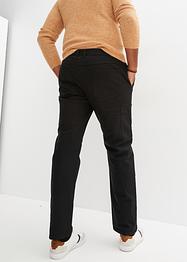 Regular fit stretch thermobroek met opgestikte zakken, straight, bpc bonprix collection