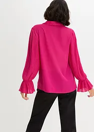 Blouse met plissé mouwen, bonprix