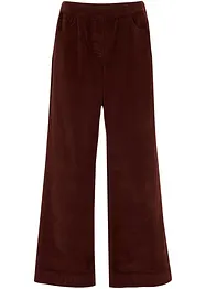 Wijde stretch Marlene broek, high waist, bonprix