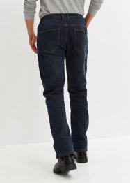Loose fit stretch thermojeans met comfort fit, straight, John Baner JEANSWEAR