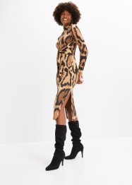 Jurk met luipaardprint, BODYFLIRT boutique