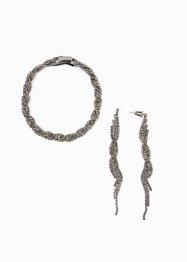 Armband en oorringen (3-dlg. set), bpc bonprix collection