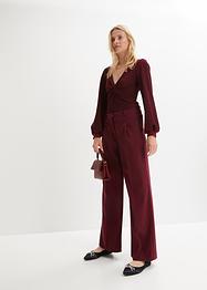 Glittershirt met knoopdetail, bpc selection