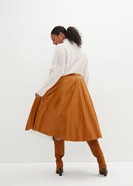 Imitatieleren midi rok, bpc selection premium