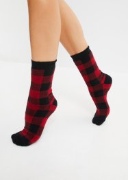 Thermo sokken (3 paar) met biologisch katoen en frotté binnenin, bpc bonprix collection