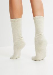 Thermo sokken (4 paar) met frotté binnenin, bpc bonprix collection