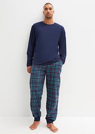 Pyjama met flanellen broek (2-dlg. set), bpc bonprix collection