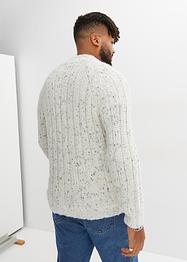 Geribde trui met wol, bpc bonprix collection