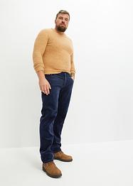 Regular fit stretch corduroy broek, straight, John Baner JEANSWEAR