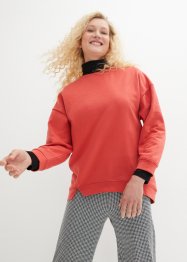 Oversized sweater met split, bpc bonprix collection