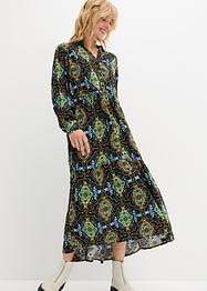 Midi jurk met print, RAINBOW