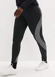 Thermo legging met reflecterende details, cropped, bonprix