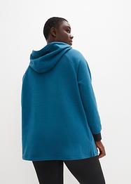 Lange sweater met capuchon, bpc bonprix collection