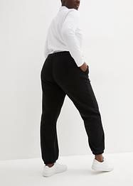 Fleece joggingbroek, wijd model, bpc bonprix collection