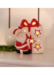 LED ornament kerstman met cadeau, bpc living bonprix collection