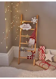 Ornament ladder met kerstkabouter, bonprix