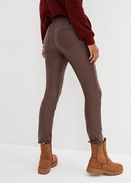 Stretch broek met coating en comfortband, skinny, bpc bonprix collection