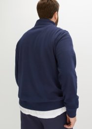 Sweater met sportieve details van biologisch katoen, bpc bonprix collection