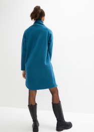 Fleece jurk met opstaande kraag, bpc bonprix collection